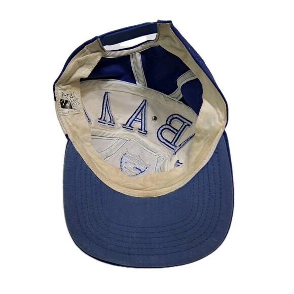 Kavala FC Vintage Hat Cap Greece Football Club Soccer Rare Blue White Beestar - Picture 8 of 9